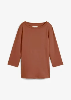 Damen bonprix Nachhaltigere Materialien|Shirts & Tops|Shirt aus reiner schwerer Bio-Baumwolle