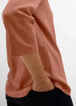 Damen bonprix Nachhaltigere Materialien|Shirts & Tops|Shirt aus reiner schwerer Bio-Baumwolle