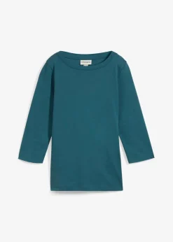 Damen bonprix Nachhaltigere Materialien|Shirts & Tops|Shirt aus reiner schwerer Bio-Baumwolle