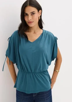 Damen bonprix Shirts & Tops|Shirt aus softem Modal-Mix