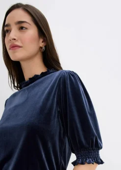 Damen bonprix Shirts & Tops|Shirt aus softem Samt