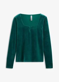 Damen bonprix Shirts & Tops|Shirt aus softem Samt