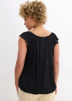 Online Shirt aus softem Viskose-Mix Damen Shirts & Tops