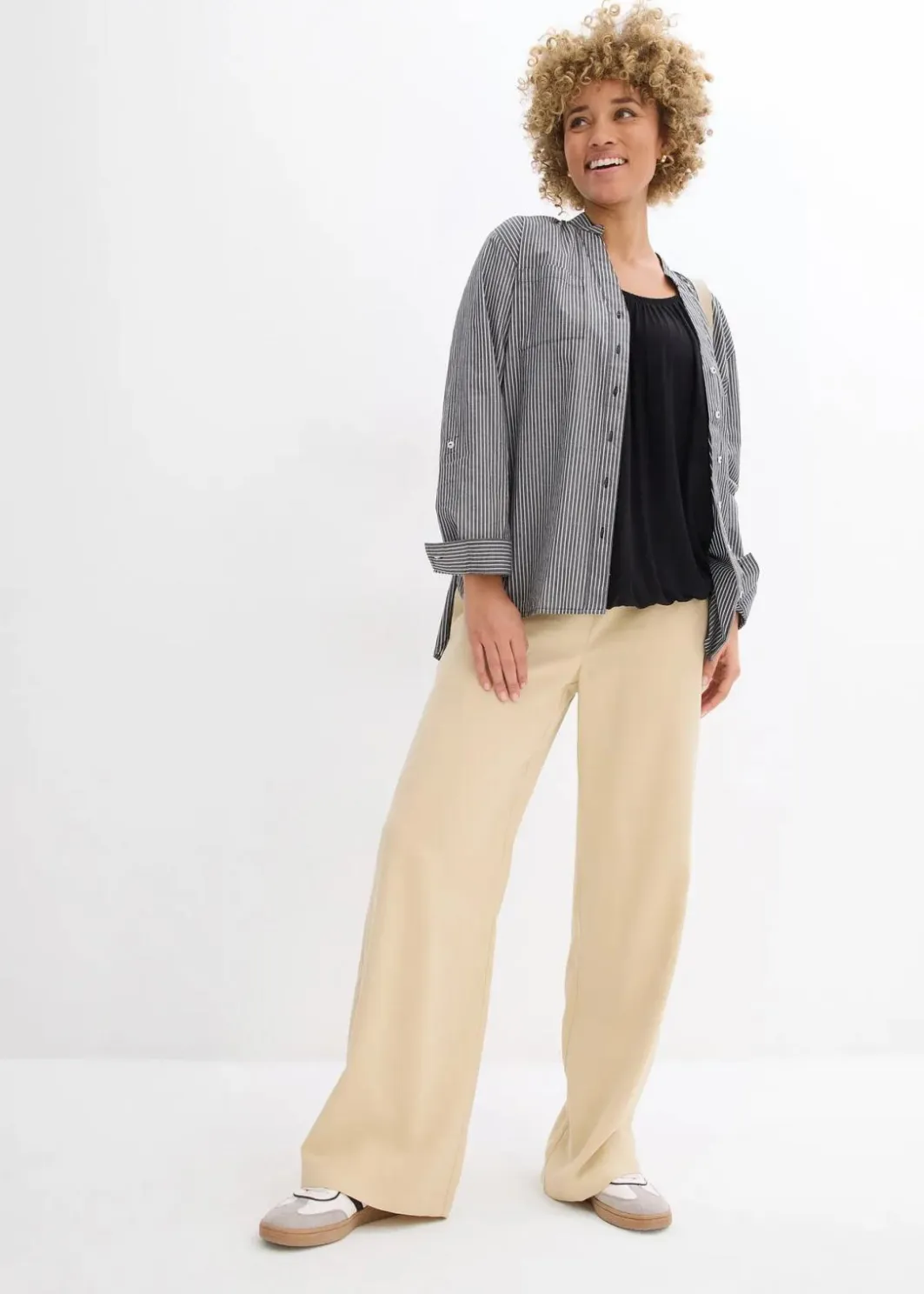 Online Shirt aus softem Viskose-Mix Damen Shirts & Tops