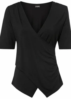 Damen bonprix Shirts & Tops|Nachhaltigere Materialien|Shirt aus softem Viskose-Mix