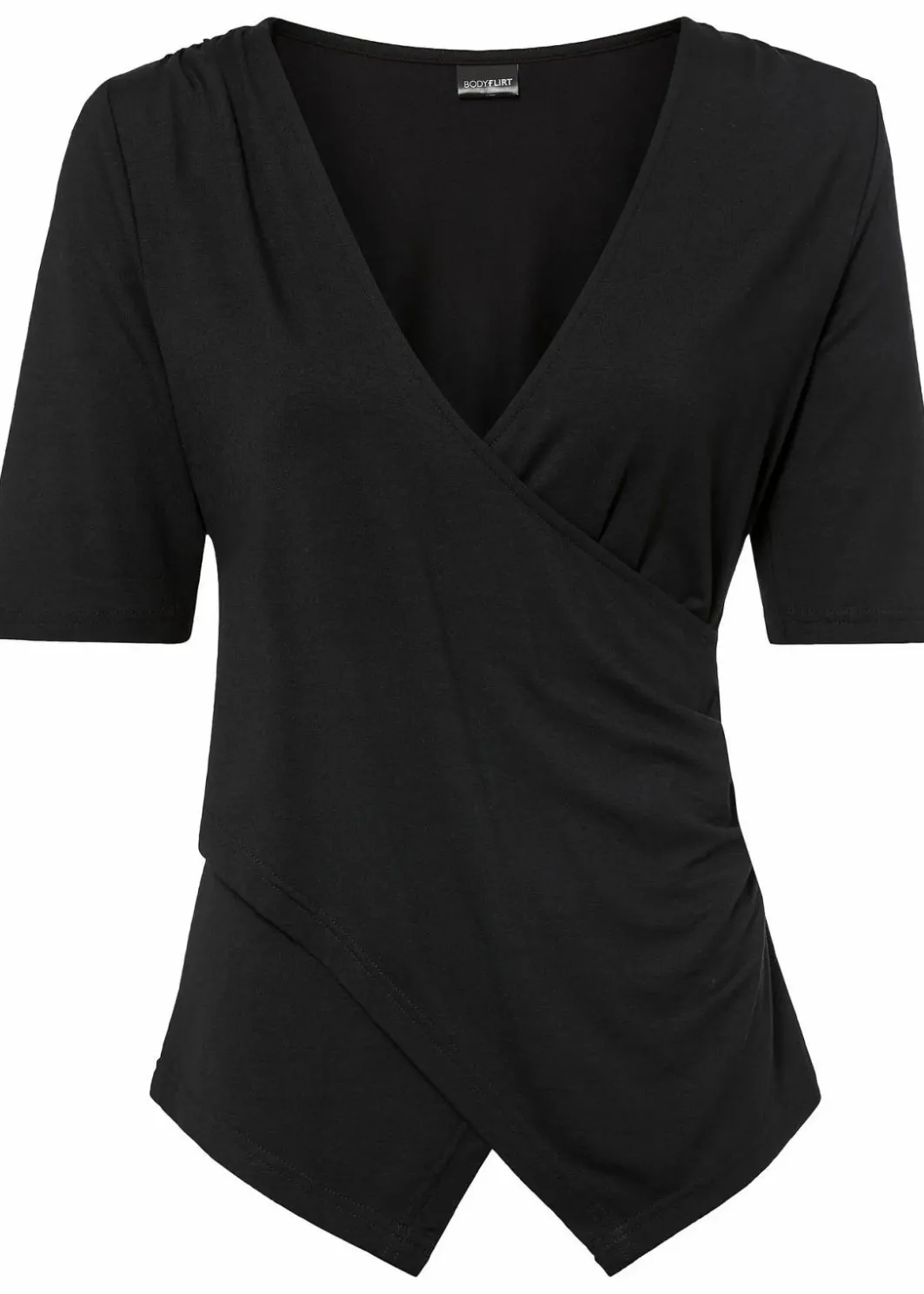 Damen bonprix Shirts & Tops|Nachhaltigere Materialien|Shirt aus softem Viskose-Mix