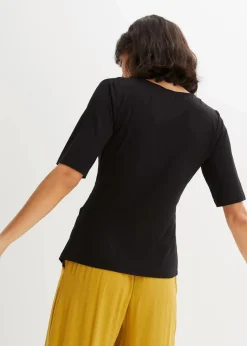 Damen bonprix Shirts & Tops|Nachhaltigere Materialien|Shirt aus softem Viskose-Mix