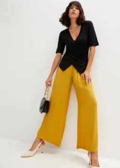 Damen bonprix Shirts & Tops|Nachhaltigere Materialien|Shirt aus softem Viskose-Mix