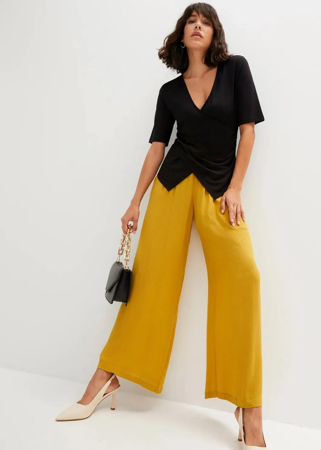 Damen bonprix Shirts & Tops|Nachhaltigere Materialien|Shirt aus softem Viskose-Mix