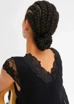Damen bonprix Nachhaltigere Materialien|Shirts & Tops|Shirt aus softem Viskose-Mix