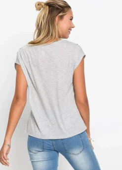 Damen bonprix Shirts & Tops|Shirt aus softem Viskose-Mix