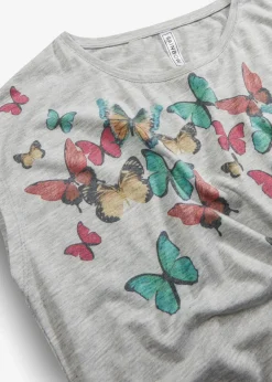 Damen bonprix Shirts & Tops|Shirt aus softem Viskose-Mix
