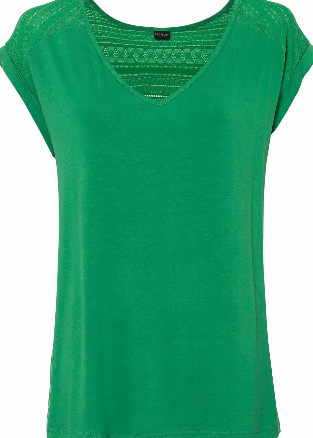 Damen bonprix Shirts & Tops|Nachhaltigere Materialien|Shirt aus softem Viskose-Mix