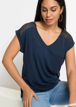 Hot Shirt aus softem Viskose-Mix Damen Nachhaltigere Materialien|Shirts & Tops