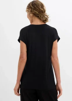 Damen bonprix Shirts & Tops|Shirt aus softem Viskose-Mix