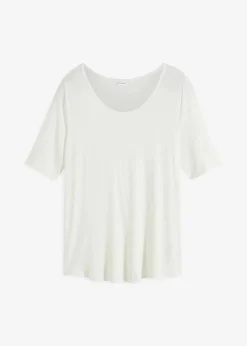 Damen bonprix Shirts & Tops|Basics|Shirt aus softem Viskose-Mix