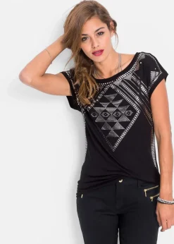 Damen bonprix Nachhaltigere Materialien|Shirts & Tops|Shirt aus softer Viskose