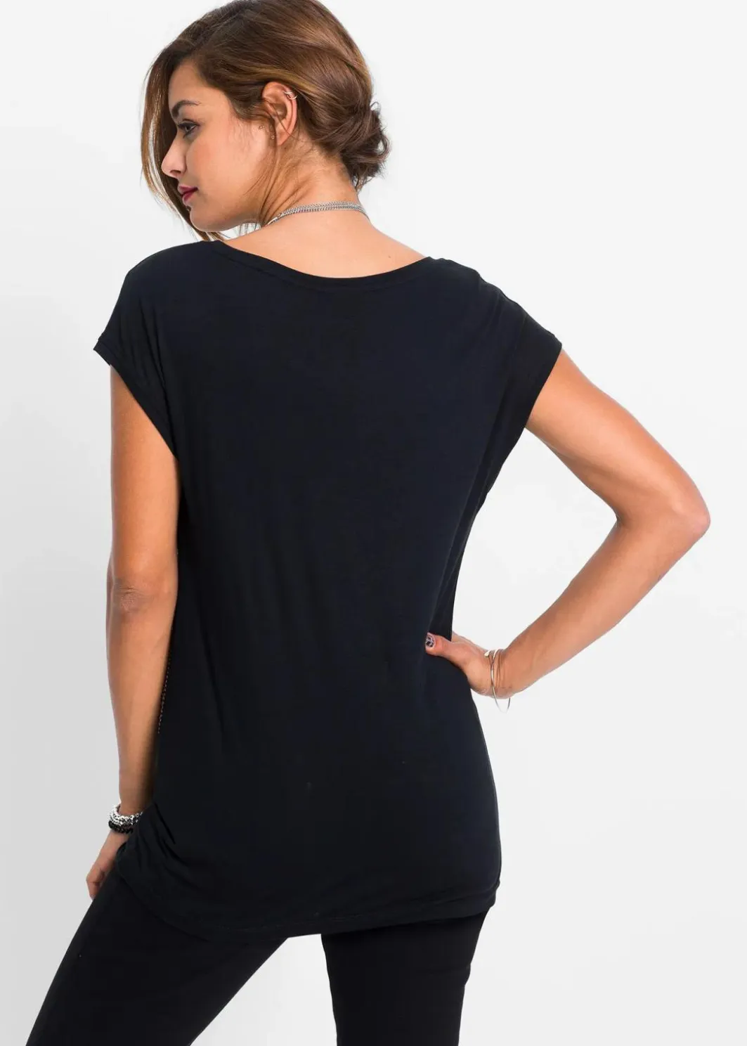 Damen bonprix Nachhaltigere Materialien|Shirts & Tops|Shirt aus softer Viskose