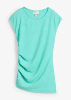 Online Shirt aus strukturiertem Crêpe Damen Shirts & Tops