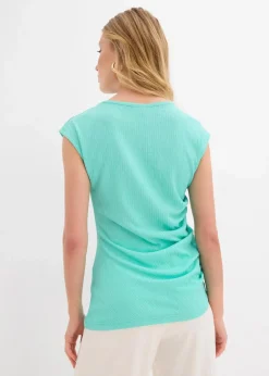 Online Shirt aus strukturiertem Crêpe Damen Shirts & Tops