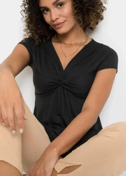 New Shirt aus Viskose-Mix Damen Shirts & Tops|Nachhaltigere Materialien