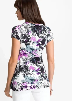 Damen bonprix Nachhaltigere Materialien|Shirts & Tops|Shirt aus Viskose-Mix