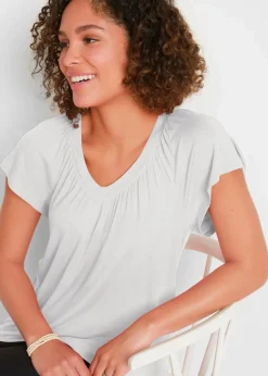 Best Shirt aus Viskose-Mix Damen Nachhaltigere Materialien|Shirts & Tops