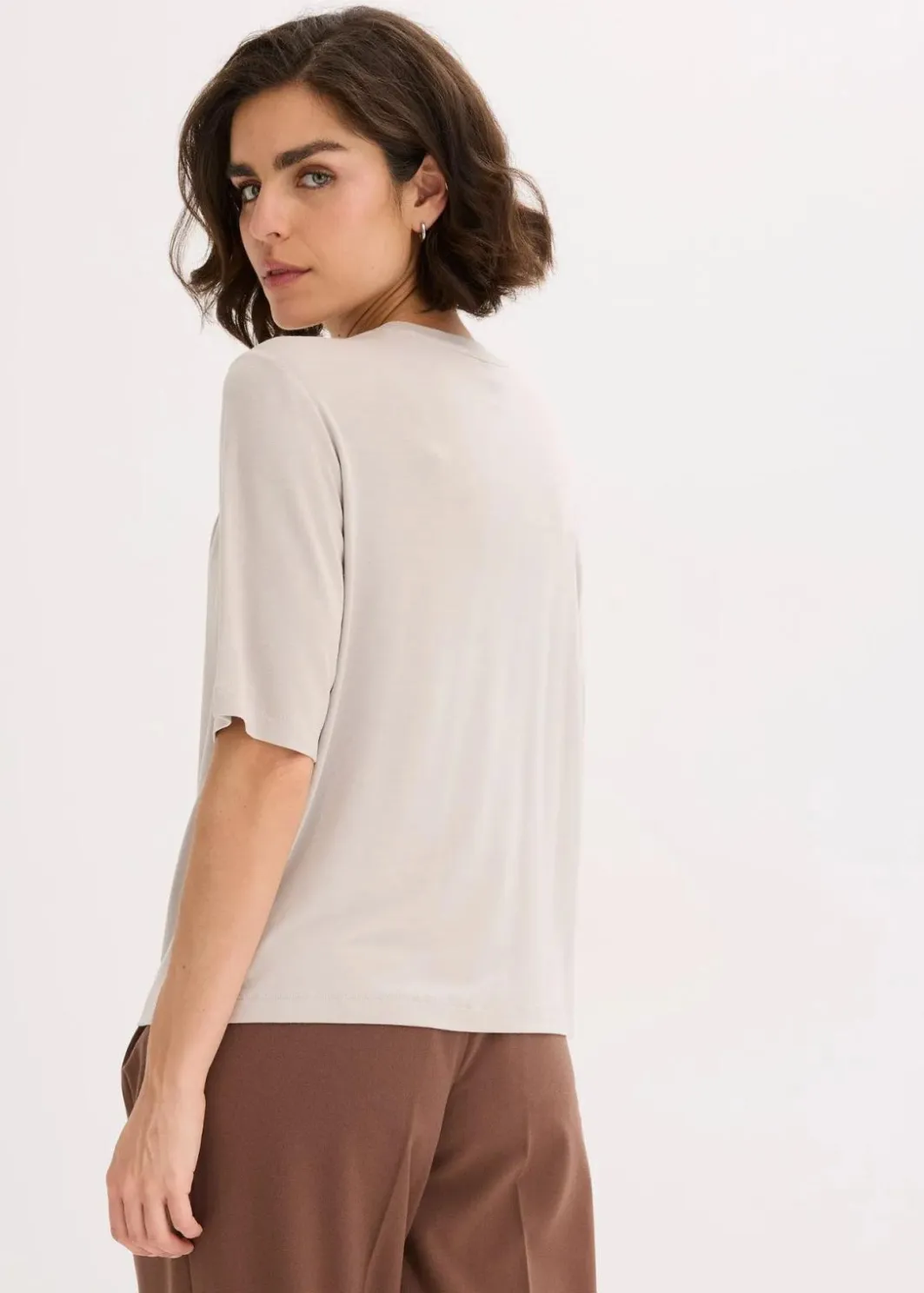 Outlet Shirt aus Viskose-Mix Damen Shirts & Tops|Nachhaltigere Materialien