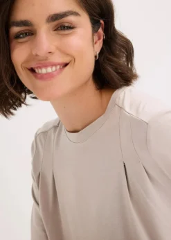 Outlet Shirt aus Viskose-Mix Damen Shirts & Tops|Nachhaltigere Materialien
