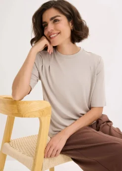 Outlet Shirt aus Viskose-Mix Damen Shirts & Tops|Nachhaltigere Materialien