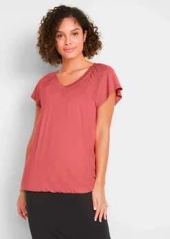 New Shirt aus Viskose-Mix Damen Nachhaltigere Materialien|Shirts & Tops