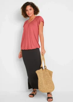 New Shirt aus Viskose-Mix Damen Nachhaltigere Materialien|Shirts & Tops