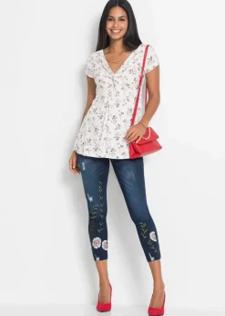 Damen bonprix Nachhaltigere Materialien|Shirts & Tops|Shirt aus Viskose-Mix