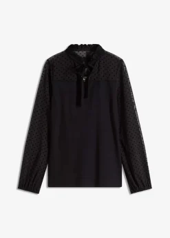 Damen bonprix Nachhaltigere Materialien|Shirts & Tops|Shirt aus Viskose-Mix