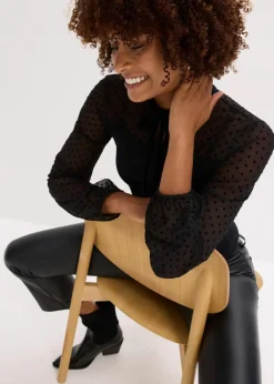 Damen bonprix Nachhaltigere Materialien|Shirts & Tops|Shirt aus Viskose-Mix