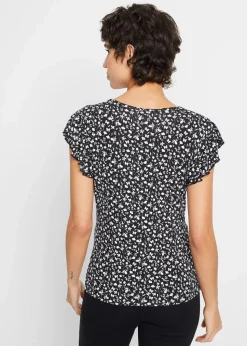 Damen bonprix Shirts & Tops|Nachhaltigere Materialien|Shirt aus Viskose-Mix