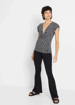 Damen bonprix Shirts & Tops|Nachhaltigere Materialien|Shirt aus Viskose-Mix