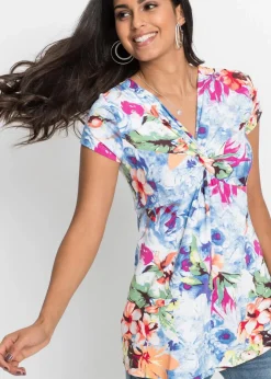 New Shirt aus Viskose-Mix Damen Nachhaltigere Materialien|Shirts & Tops