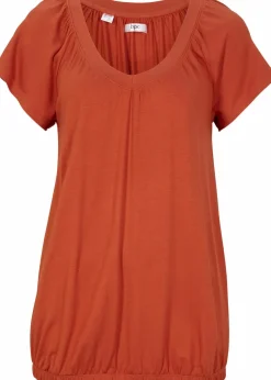 Damen bonprix Nachhaltigere Materialien|Shirts & Tops|Shirt aus Viskose-Mix