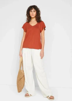 Damen bonprix Nachhaltigere Materialien|Shirts & Tops|Shirt aus Viskose-Mix