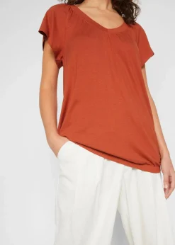 Damen bonprix Nachhaltigere Materialien|Shirts & Tops|Shirt aus Viskose-Mix