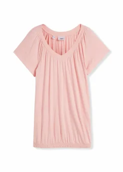 Damen bonprix Nachhaltigere Materialien|Shirts & Tops|Shirt aus Viskose-Mix