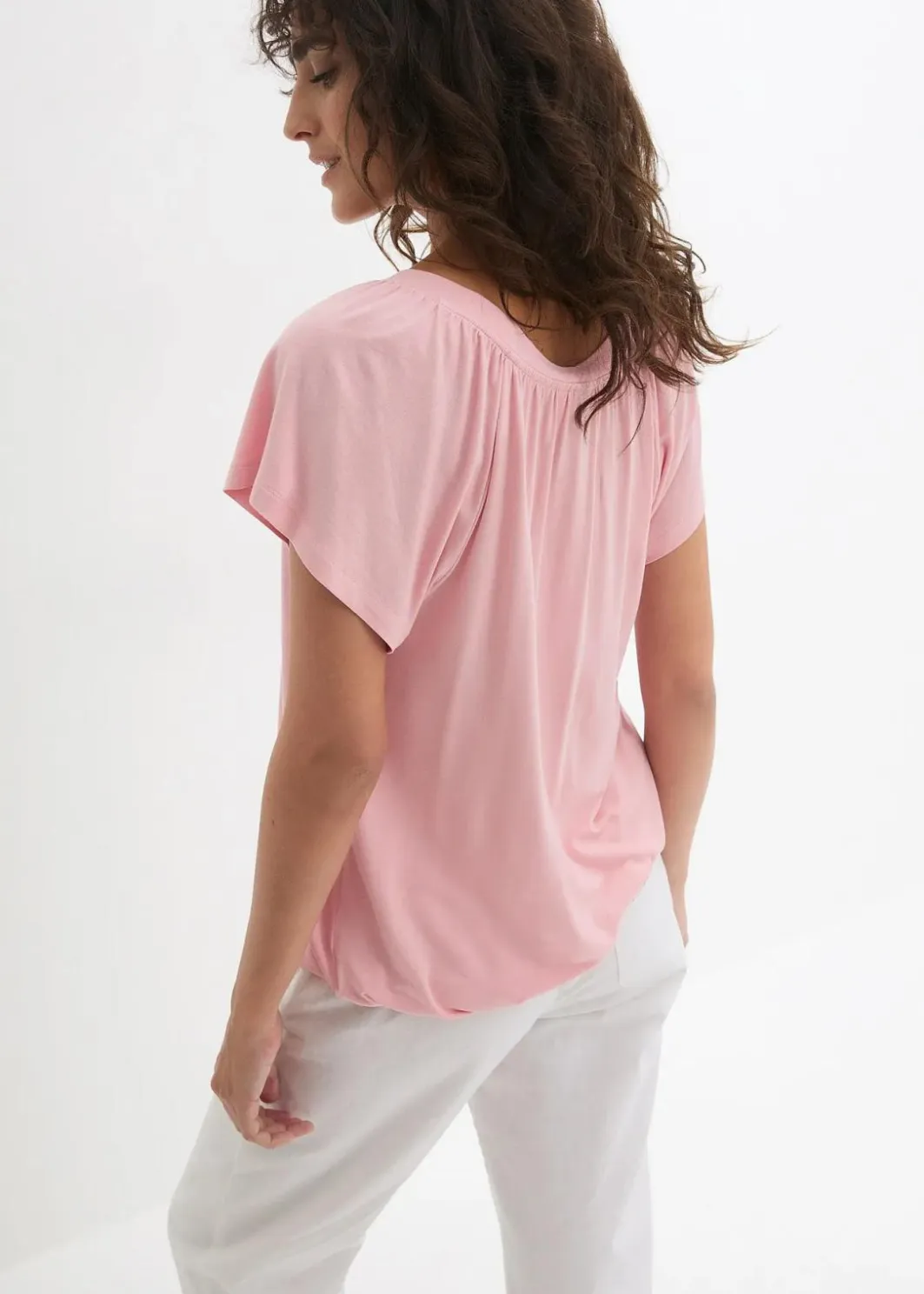 Damen bonprix Nachhaltigere Materialien|Shirts & Tops|Shirt aus Viskose-Mix