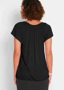 Damen bonprix Shirts & Tops|Nachhaltigere Materialien|Shirt aus Viskose-Mix