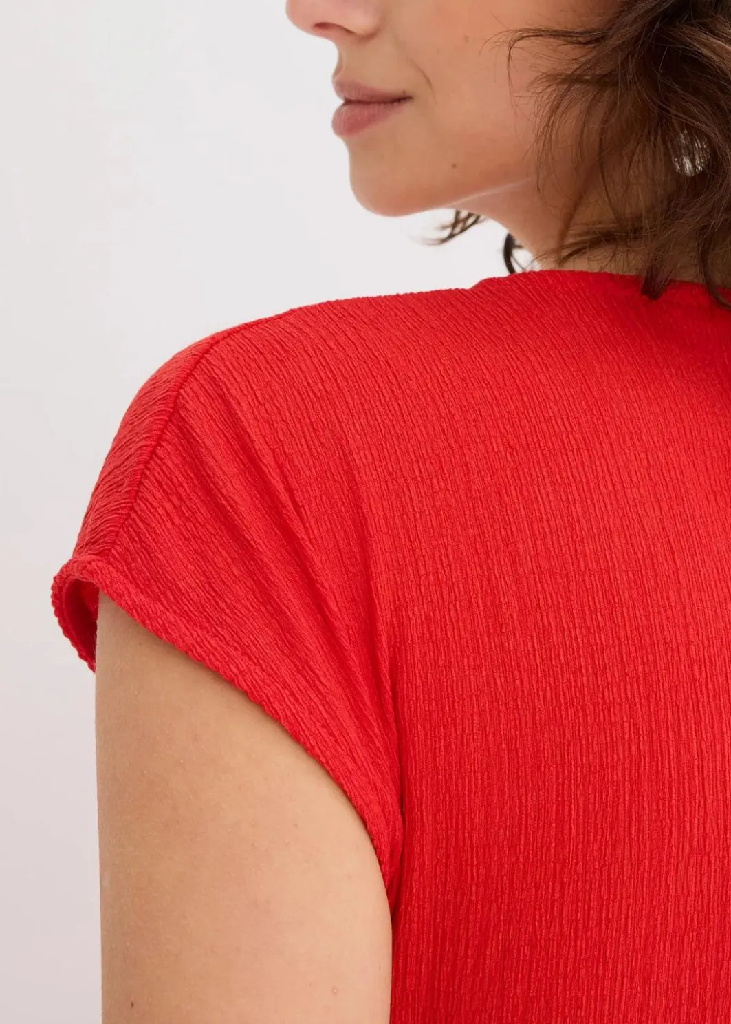 Damen bonprix Shirts & Tops|Shirt in Wickeloptik