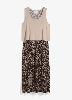 Online Shirt Kleid aus fließendem Viskose-Elasthan-Mix Damen Nachhaltigere Materialien|Kleider