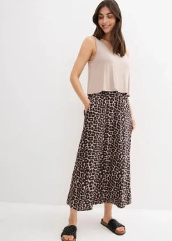 Online Shirt Kleid aus fließendem Viskose-Elasthan-Mix Damen Nachhaltigere Materialien|Kleider