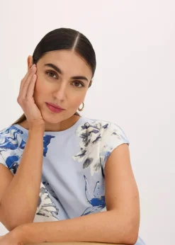 Damen bonprix Shirts & Tops|Shirt mit überschnittenen Schultern