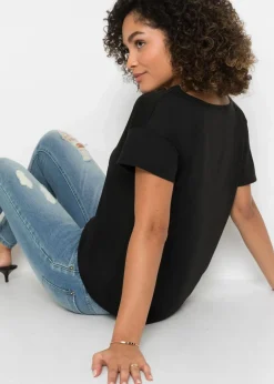 Best Shirt mit Cut-Out Damen Shirts & Tops