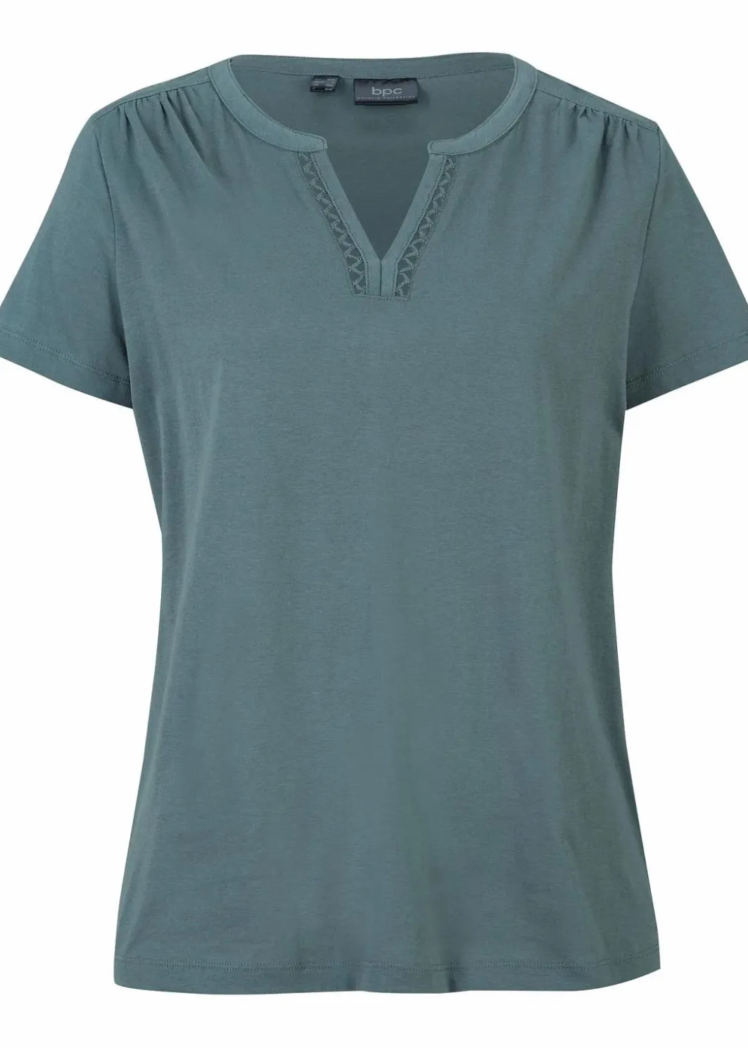 Damen bonprix Shirts & Tops|Shirt mit dekorativem Ausschnitt